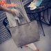 Yogodlns bag 2019 fashion women leather handbag brief shoulder bags gray /black large capacity luxury handbags tote bags design