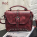 ZMQN Crossbody Bags For Women 2019 Shoulder Bags Female Vintage Leather Bags Women Handbags Famous Brand Rivet Small Ladies A522