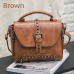 ZMQN Crossbody Bags For Women 2019 Shoulder Bags Female Vintage Leather Bags Women Handbags Famous Brand Rivet Small Ladies A522