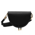 supper seabob 2018 new fashion women clothing half circle coverd pu leather trendy one shoulder shell bags WC63701