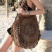 2019 Bohemian Straw Bags for Women Big Circle Beach Handbags Summer Vintage Rattan Bag Handmade Kintted Travel Bags  XS-523