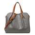 Genuine Leather Women Handbag High Quality Fashion Ladies Shoulder Bag Solid Color Top-handle Bag