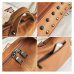 Herald Fashion Large Quality Leather Female Shoulder Bag New Women Top-handle Bags with Rivets Vintage Motorcycle Tote Bags Sac