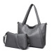 Luxury two sets Handbags Women Bags Designer PU Leather Handbags Bags For Women 2018 Large Hand Bag  Top-handle Bags