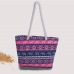 Meloke 2018   printed Girl Summer Shoulder Bag Big Tote Women Ladies Handbag canvas beach bags large size travel bags MN520