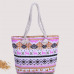 Meloke 2018   printed Girl Summer Shoulder Bag Big Tote Women Ladies Handbag canvas beach bags large size travel bags MN520