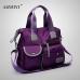 Multiuse Women Waterproof Handbag  Nylon Tote Fashion Messenger Crossbody Bags for Women  Top-Handle Shoulder Purse Travel Bag