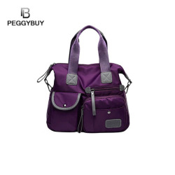 Multiuse Women Waterproof Handbag Nylon Tote Travel Messenger Crossbody Bags For Women Bolsa Feminina Top-Handle Shoulder Bag
