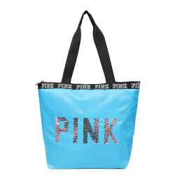 New pink girl bag travel duffel bag women beach shoulder bag large capacity bags Travel Business Handbags