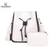 Women Bag 2Pcs/Set Top-Handle Big Capacity Female PU Handbag Girls School Shoulder Books Packs Ladies Crossbody Bag Bolsa Mujer