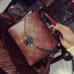 Yogodlns Vintage Leather Female Top-handle Bags Small Women Shoulder Bag Crossbody Messenger Bag Casual Handbags