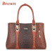 ZMQN Luxury Women Handbag 2019 Leather Bag For Women Designer Handbag Famous Brand Crocodile Ladies Hand Bag Bolsa Feminina C869