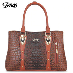 ZMQN Luxury Women Handbag 2019 Leather Bag For Women Designer Handbag Famous Brand Crocodile Ladies Hand Bag Bolsa Feminina C869