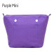 tanqu Waterproof Inner Lining Obag Insert Zipper Pocket Classic Mini Canvas Inner pocket for O Bag