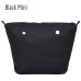 tanqu Waterproof Inner Lining Obag Insert Zipper Pocket Classic Mini Canvas Inner pocket for O Bag