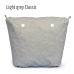 tanqu Waterproof Inner Lining Obag Insert Zipper Pocket Classic Mini Canvas Inner pocket for O Bag