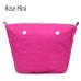 tanqu Waterproof Inner Lining Obag Insert Zipper Pocket Classic Mini Canvas Inner pocket for O Bag