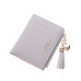 2018 Tassel Women Wallet Small Cute Wallet Women Short Leather Women Wallets Zipper Purses Portefeuille Female Purse Clutch