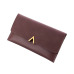 2019 New Leather Women Wallets Fashion Three Fold Design Women's Long Purse Patchwork Female Clutch Wallet Card Holder