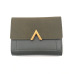 2019 New Leather Women Wallets Fashion Three Fold Design Women's Long Purse Patchwork Female Clutch Wallet Card Holder