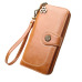 2019 New Vintage Button Phone Purses Women Wallets Female Purse Leather Brand Retro Ladies Long Zipper Woman Wallet Card Clutch