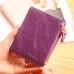 Fashion Top Quality Small Wallet PU Matte Leather Purse Short Female Coin Wallet Zipper Clutch Coin Purse Credit Card