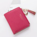 Leather Small Wallet Women Luxury Brand Famous Mini Women Wallets Purses Female Short Coin Zipper Purse Credit Card Holder