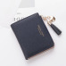 Leather Small Wallet Women Luxury Brand Famous Mini Women Wallets Purses Female Short Coin Zipper Purse Credit Card Holder