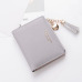 Leather Small Wallet Women Luxury Brand Famous Mini Women Wallets Purses Female Short Coin Zipper Purse Credit Card Holder