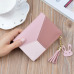 New Arrival Wallet Short Women Wallets Zipper Purse Patchwork Fashion Panelled Wallets Trendy Coin Purse Card Holder Leather