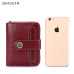 SENDEFN Trend Wallet Female Women Wallet Short Wallet Quality Coin Purse Women Button Purse Quality Flower Hardware 5185H-75