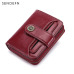 SENDEFN Trend Wallet Female Women Wallet Short Wallet Quality Coin Purse Women Button Purse Quality Flower Hardware 5185H-75