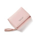 WEICHEN Tassel Pendant Women Wallets With Zipper Coin Pocket Card Holder Brand Ladies Purses Female Wallet Small Carteira Brand