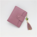 WESTERN AUSPICIOUS Women Wallet 2018 New Purple Blue Gray Black Wallet Female Zipper And Hasp Lady Card Holder