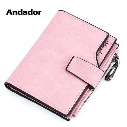 Wallet Women PU 2019 Credit Card Holder Zipper Wallet Short Coin Purse For Cards Purse Portefeuille Zip Card Short Clutch Money