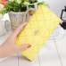 Womens Wallets and Purses Plaid PU Leather Long Wallet Hasp Phone Bag Money Coin Pocket Card Holder Female Wallets Purse