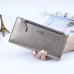 2018 Designer Zipper Women Leather Slim Long Wallet Female Purse Clutch Thin Wristlet Phone Coin Credit Card Holder Dollar Price