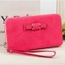 2019 Purse wallet female big capacity brand card holders cellphone pocket gifts for women money bag clutch wristlet bags Bow tie