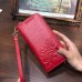 AOEO Embossing Leaves Ladies Wallet Women With Split Leather Purse For Girls Handbag Coin Money Bag Wristlet Slim Wallets Female