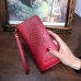 AOEO Embossing Leaves Ladies Wallet Women With Split Leather Purse For Girls Handbag Coin Money Bag Wristlet Slim Wallets Female