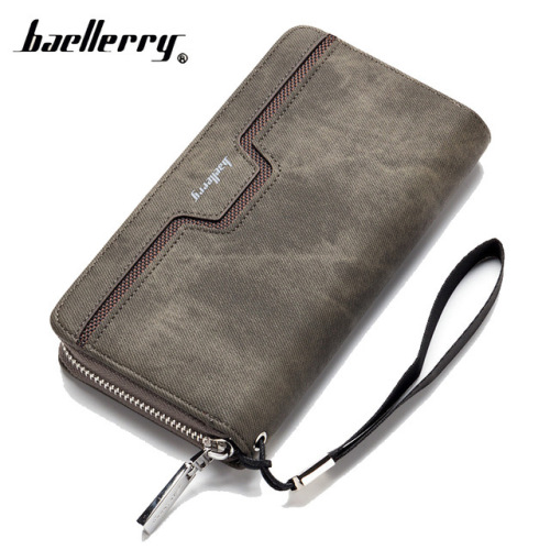 Baellerry Long Money Clutch Bag Lady Women Men Wallet Male Female Coin Purse Cuzdan For Card Holder Baellery Wristlet Portomonee