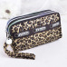 Fashion Women Wallet Canvas Fabric Zipper Lady Purses Moneybags Floral Dot Coin Purse Clutch Wristlet Handbag Girl Wallets Burse