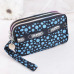 Fashion Women Wallet Canvas Fabric Zipper Lady Purses Moneybags Floral Dot Coin Purse Clutch Wristlet Handbag Girl Wallets Burse