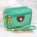 Fashion Women Wallets Small Handbags Canvas Dot Lady Zipper Moneybags Clutch Coin Purse Pocket Wallet Cards Holder Wristlet Bags