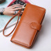 Hot Selling Many Departments Women Wallet High Quality Wristlet Clutch Wallet Female Card Holder Leather Ladies Long Purses