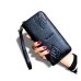 MaDonNo Embossing Wallet Female With Leather Wristlet Card & Id Holders Money Purse For Womens Wallets And Purses