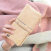 Woman wallet Long Fashion Luxury Brand  frosted Leather purse Female Coin Purse Wallet Women Card Holder Wristlet Money Bag