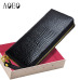 Women Alligator Leather Wallets Crocodile Purse Female Card Holder Luxury Money Dollar Bag Ladies Gold Long Walet Girls Wristlet